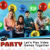 32 Pcs Video Game Punch Balloons Pixelated Punch Ball Pixel Video Game Balloons Latex Balls Toys for Birthday Party Favors Supplies, Goodie Bag Filler(Blue, Red, Yellow, Green) view 4