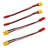 2pairs XT30 Plug to JST Connector Male Female 20AWG Silicone Cable Wire Adapter for RC FPV ESC Speed Controller Lipo Battery Charging view 4