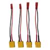 2pairs JST to XT60 Male Female Lipo Battery Connectors Adapter for RC FPV Racing Drone Multicopter Quadcopter Gimbal Aerial Camera RC Cars Phantom view 4