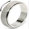MHWTTY Fidget Spinner Ring Stainless Steel Anxiety Ring for Women Fidget Toys Adults Fidget Rings Anxiety Toys Fidget Spinner Ring Men view 1
