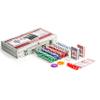 Maverick Texas Hold 'Em Poker Set with Aluminum Case, 300 11 Gram Casino Poker Chips, 2 Decks of Maverick Playing Cards, 5 Red Dice, and 3 Buttons Casino Game for Adults view 2