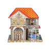 Zhildmosin Ancestor Money - Chinese Joss Paper Villa with Helicopter Parking Apron Papercraft, Sacrificial Supplies for Ancestor Deceased Family During Hungry Ghost Festival All Souls Day view 1