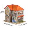 Zhildmosin Ancestor Money - Chinese Joss Paper Villa with Helicopter Parking Apron Papercraft, Sacrificial Supplies for Ancestor Deceased Family During Hungry Ghost Festival All Souls Day view 2