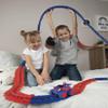 Smoby Toys Spidey FleXtreme Rail Extension Set (72 Rail Parts for 1.72 Metres & 2 Spider Webs with Suction Cup) - Accessories for Spidey FleXtreme Racetrack view 4