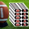 100 Pcs Sports Under Eye Black Strips Stickers for Kids - Baseball Football Softball Lacrosse Fans Eye Black Stickers for Themed Party Game Day Supplies view 2