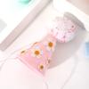LINLULU Pink Birthday Hat with White Daisy Felt Cloth, Perfect Groovy Party Decorations, Kids Photoshoot Prop, Ages 1-99, Pink view 4