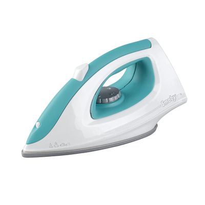 Smoby 7600330122 - Iron - Realistic Iron from Smoby with Turn Button, (LxWxH): 17.7x7.3x9 cm, From 3 Years