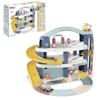 Smoby 7600140203 - Little Smoby Large Parking Garage - Parking Garage from Little Smoby with Lift, Car Wash and Ramp, 2 Vehicles and 4 Tracks Included, from 18 Months, Made in France view 2