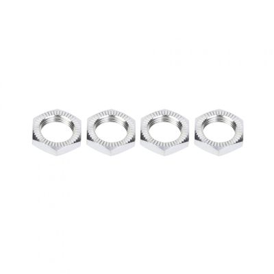 Aluminum Alloy M12 Wheel Nuts 17mm Spanner RC Car Toy Accessory for 1/8 RC Car Models Accessory (Blue,RC Car Wheel Nuts,Silver)(silver), RC Car Wheel Nuts, Aluminum Alloy M12 Wheel Nuts 1Wheel N