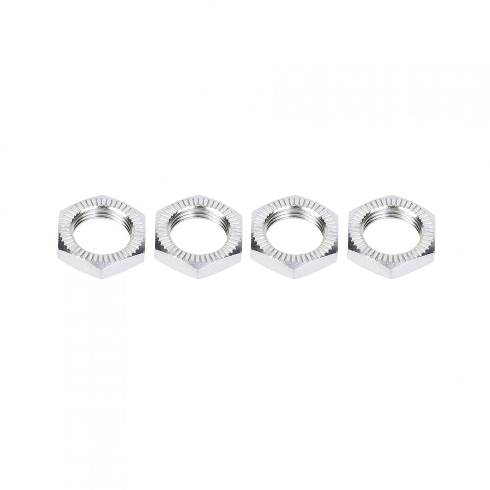 Aluminum Alloy M12 Wheel Nuts 17mm Spanner RC Car Toy Accessory for 1/8 RC Car Models Accessory (Blue,RC Car Wheel Nuts,Silver)(silver), RC Car Wheel Nuts, Aluminum Alloy M12 Wheel Nuts 1Wheel N