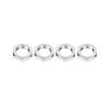 Aluminum Alloy M12 Wheel Nuts 17mm Spanner RC Car Toy Accessory for 1/8 RC Car Models Accessory (Blue,RC Car Wheel Nuts,Silver)(silver), RC Car Wheel Nuts, Aluminum Alloy M12 Wheel Nuts 1Wheel N view 1