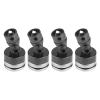 4pcs Aluminum Body Post Mount,Body Post Mount,Magnetic Invisible Body Post Mount,for for SCX10 4WD 1:10 RC Car (Black), Body Post Mount,4pcs Aluminum Body Post Mount,MagnBody Post Mount Invis view 1