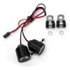 Rc Led Light Kit, Rc Spotlights, 3W Car Headlight Front Light Spotlights Searchlights Spare Part Replacement Accessory for Rc Car Model Black(Black), Rc Spotlights, Rc Led Light Kit, 3W Car Headlig view 1