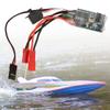 30A 4 8V ESC Two Way RC Brushed Motor Speed Controller for 1/16 1/18 1/24 Car Boat (with Brake), RC Brushed ESC, RC Brushed ESC, 30A 4 8V ESC Two Way RC Brushed Mo30A ESC Brush Speed Controller E view 3