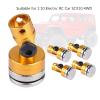 4pcs Aluminum Body Post Mount,Body Post Mount,Magnetic Invisible Body Post Mount,for for SCX10 4WD 1:10 RC Car (Yellow), Body Post Mount,4pcs Aluminum Body Post Mount,MagnBody Post Mount Invi view 2