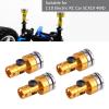 4pcs Aluminum Body Post Mount,Body Post Mount,Magnetic Invisible Body Post Mount,for for SCX10 4WD 1:10 RC Car (Yellow), Body Post Mount,4pcs Aluminum Body Post Mount,MagnBody Post Mount Invi view 4