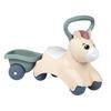 Smoby Toys Little Smoby Baby Ride-On Pony Ride-On Vehicle from 1 Year Old Baby Walker with Small Trailer view 1