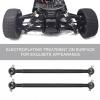 Metal Dog Bone Drive Shaft for HIMOTO E10MTL E10MT E10BP 1/10 Scale RC Car(Black),97.2 mm Dog Bone Transmission Shaft, 97.2 mm Dog Bone Transmission Shaft, Metal Dog BonDog Bone Drive Shaft Dog view 2