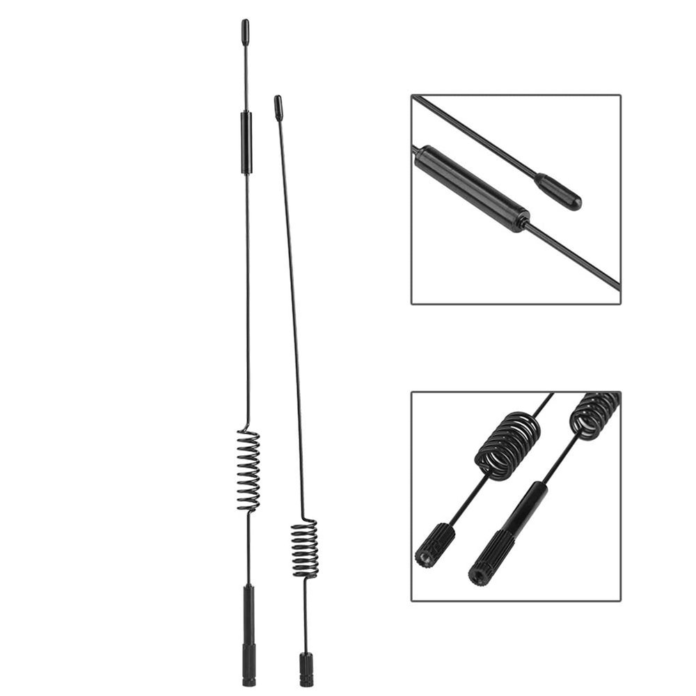 2Pcs RC Antenna , RC Car Antenna , Remote Control Crawler Simulation Antenna for traxx as 4 RC Vehicle Decoration Parts , RC Car Antenna , 2Pcs RC Antenna , Remote Control Crasimulation Antenna Metal