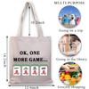 BDPWSS Mahjong Player Tote Bag Mahjong Lover Gift OK One More Game Funny Mahjong Fans Gambling Storage Bag (More game TG) view 2