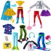 The Elf on The Shelf Magi-Freez Complete Set: Polar Power Hero, Swish & Sleigh Snowboarder, Pop Star, Holly Jolly Ollie Skateboarder, and Retro Rad 80s Gear (Scout Elf not Included) view 3
