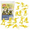TimMee Plastic Army Men - Yellow 48pc Toy Soldier Figures - Made in USA view 1