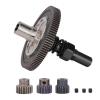 Dilwe RC Car Gear Set, 91T Big Gear with 17T, 19T, 21T Pinion, Slipper Gear Set Compatible for Arrma Senton 1/10, for Granite, for Big Rock, for Vorteks, for Typhon, etc(Black) view 1