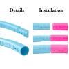 Liberry 2 Packs Kids Exercise Hoop, Detachable & Size Adjustable Toy Hoop, Professional Hoola Rings, Sport Gift in Blue, Pink view 4