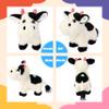 Cuteoy Walking Black Cow Stuffed Animal Speaking Moo Plush Cattle Electric Interactive Animated Plushies Toy for Girls Boys Birthday view 3
