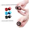Domccy Rc Car Wheel Punch Drill Hub Hole Punch Tool, Compatible with Tamiya Mini 4wd, Blue, Plastic with Metal Tip, Manual, Basic Style view 2