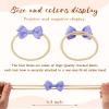 doboi 30PCS Baby Girls Headbands Hair Bows Nylon Grosgrain Ribbon Hairbands Solid Color Handmade Hair Accessories for Newborn Infant Toddlers Little Girl and Kids view 2