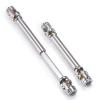 RC-Hub 1Pcs RC Driveshafts Metal Drive Shaft 45-50/47-57/55-67/60-80mm for 1:14 Tamiya Trailer Tractor Truck RC Crawler Car (75-100mm) view 1