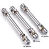 RC-Hub 1Pcs RC Driveshafts Metal Drive Shaft 45-50/47-57/55-67/60-80mm for 1:14 Tamiya Trailer Tractor Truck RC Crawler Car (65-85mm) view 2