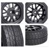 CrazyHobby Pre-Glued OD 2.56" 12mm Hex Wheels Rims & Rubber Tires 26mm for 1/10 Scale On Road Racing Car Drift RC Touring Car, Set of 4 (Color D) view 3