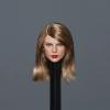 1/6 Scale Female Figure Head Sculpt, Little Asian Beauty Head Sculpture, GC045ABC, Doll Head for 12 Inch Action Figure, B view 1