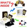 IXIGER Tarot Cards with Guide Book,78 Original Tarot Cards Deck Fortune Telling Game for Beginners&Expert Readers,Classic Standard Size 4.75" x 2.76", with Bag and Chakra Stoneag view 3