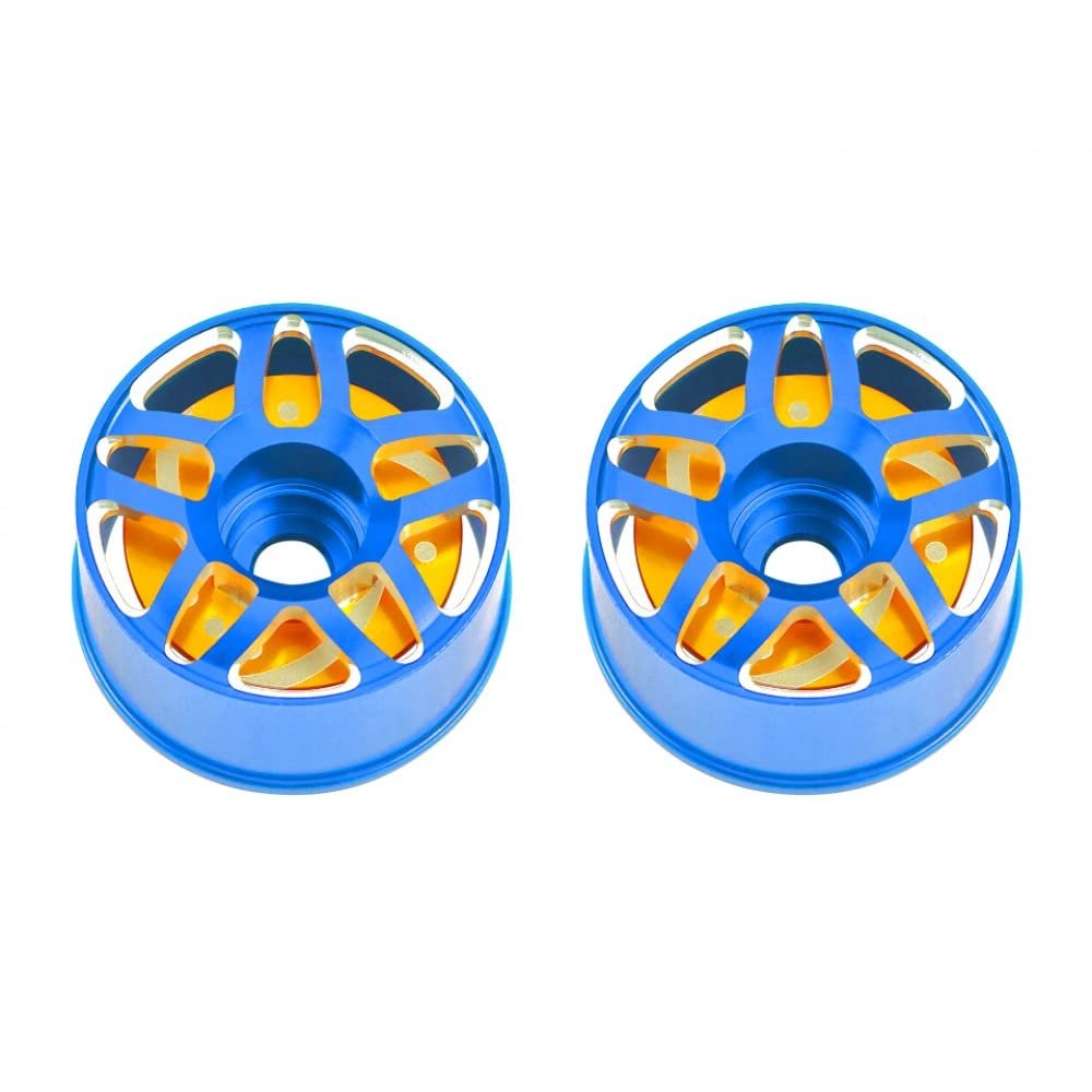 Nexxspeed Aluminum Rear Wheel Rim Offset 1.5mm (BLUE) - Kyosho Mini-Z MR03 / MR04 / RC28 Team Kit