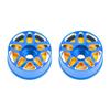 Nexxspeed Aluminum Rear Wheel Rim Offset 1.5mm (BLUE) - Kyosho Mini-Z MR03 / MR04 / RC28 Team Kit view 1
