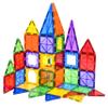FNJO Magnetic Tiles, 64 PCS Magnetic Building Blocks, Magnets Building Set, STEM Toys for Kids Boys and Girls Creative and Inspirational view 1