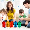 FNJO Magnetic Tiles, 64 PCS Magnetic Building Blocks, Magnets Building Set, STEM Toys for Kids Boys and Girls Creative and Inspirational view 4