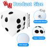 3Pack 13 Inch Jumbo Inflatable Dices,Fun Giant Large Inflatable Dice for Indoor Outdoor Board Game,Pool Party,Lawn Floor Games view 2