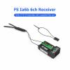 HTLNUZD Flysky FS-iA6B with iBus Port 2.4G 6CH PPM Output Controller Receiver for FS i4 i6S i6X i10 RC Car Drone Airplane Transmitter(2PCS) view 2