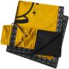 DOARLUO Altar Tarot Cloth Embroidery Crystal Ball Pattern Tablecloth Astrology Tarot Divination Cards with Tarot Pouch (Golden(Silver Lace)) view 1