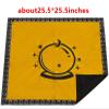 DOARLUO Altar Tarot Cloth Embroidery Crystal Ball Pattern Tablecloth Astrology Tarot Divination Cards with Tarot Pouch (Golden(Silver Lace)) view 4