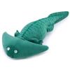 Frankiezhou Home Diplocaulus Axolotl Plush - Green Striped Axolotl Stuffed Animal, Realistic 22" Creative Ancient Aquatic Amphibian Toys Plushie Toy, Unique Plush Gift for Kids view 1