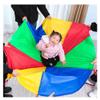 Outdoor Game Parachute with Handle, Adult Kids Teamwork Group Activity Game Parachute, Physical Training Games for Kids (Size : 8m/26.24ft) view 1