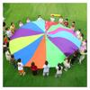 Parachute Game for Kids with Handle, Group Work Multiplayer Game Parachute Toy, Promote Child Development (Size : 5m/16.4ft) view 1