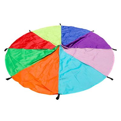 Outdoor Parachute Games with Handle, Team Building Activities Parachute Toys, Promote Child Development (Size : 2m/6.56ft)