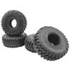 4Pack Vgoohobby 1.9inch Rubber Tires,RC Crawler Tires OD 120mm with Foam Compatible with Axial SCX10 90047 AXI03007 D90 D110 Tamiya CC01 Traxxas TRX-4 1/10 RC Crawler view 4