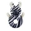 Doindute Baby Zebra Soft Rattle Toy, Zebra Plush Infant Shaker Rattle Easy-Grasp Stuffed Animal Toy, Gifts for Newborns Babies Toddlers Boys Girls, 6 Inches view 1